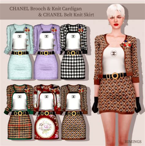 sims 4 chanel clothes|sims 4 Chanel heels.